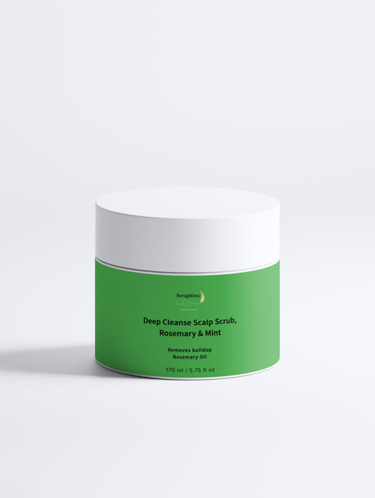 Deep Cleanse Scalp Scrub, Rosemary & Mint
